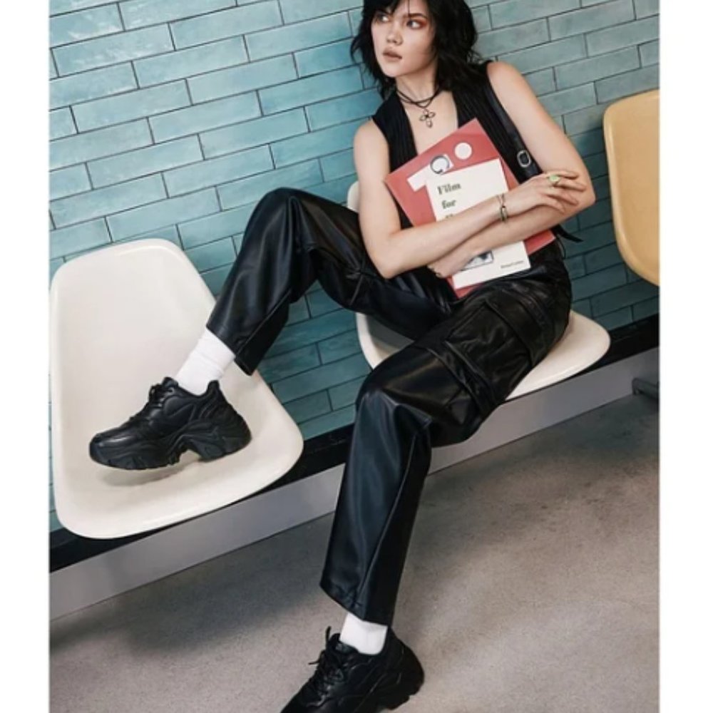 NWT Jason Wu Soft Cargo Pants Sz 6 Black